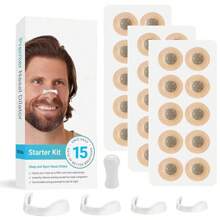 Nasal Dilator Strips - Anti Snoring Nasal Strips - Paper Nasal Dilator Magnetic Stickers, Sleep & Sports Nasal Dilator Accessories, Outdoor Sports Nose Clips - Drug-Free Snoring Stopper, Improve Sleep - Expand Nasal Passages, Enhance Oxygen Supply And Stay, Comfortable All Night