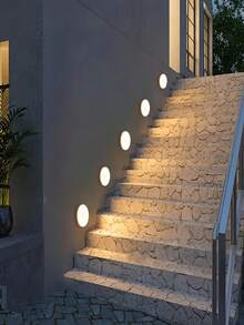 1/2/4 Stücke LED Nachttischlampe, warmweißes/kühles weißes Licht, 3-Farbwechsel, Wandleuchte geeignet für Kinderzimmer, Flur, Schlafzimmer, Treppe, Badezimmer, Wohnzimmer, Kleiderschrank, einfache Installation, USB aufladbar, Innen-/Außenbeleuchtung