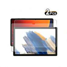 2 件高清、高透明度钢化玻璃屏幕保护膜适用于三星 Galaxy Tab A7、A8、A9、S6 Lite、S7、S8、S9、A9+、FE Plus 8.7 英寸、10.4 英寸、10.5 英寸、11 英寸、12.4 英寸平板电脑