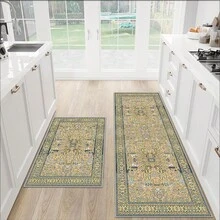 Bohemian Machine Washable Carpets Suitable For Living Room, Slip-Resistant Bedroom Rugs, Hallway Carpets, Vintage Patterned Rugs For Kitchen, Dining Room, Office - Bohemia - View 62