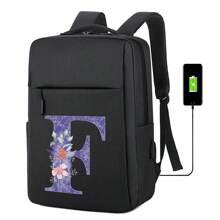 Mochila minimalista para hombres, mochila versátil de gran capacidad para estudiantes, computadoras, viajes, bolsa de negocios unisex lavable