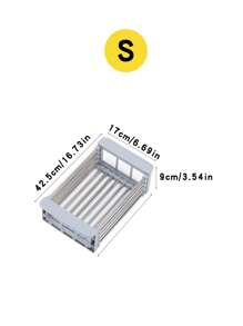 1 pezzo Supporto estendibile per lavello da cucina, supporto per stoviglie, organizzatore per lavello, reggimensole per utensili