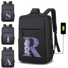 Mochila minimalista para hombres, mochila versátil de gran capacidad para estudiantes, computadoras, viajes, bolsa de negocios unisex lavable