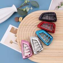 Juego de llaveros adecuado para Mercedes-Benz, cubierta de llave de TPU suave, caja de almacenamiento de llaves de coche para modelos Mercedes-Benz Clase A, Clase C, Clase E, Clase S, Clase G, GLC, GLE, GLS, CLA, CLS, GLA, GLB, bolsa de llave de alta gama, adecuada para hombres y mujeres. - Unitalla - Ver 10