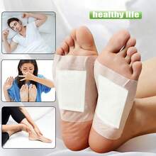 30pcs Deep Cleaning And Care Foot Patch Set - Gold Set, Natural Bamboo Vinegar Ginger Powder Plant Ingredients, Enhance Cleaning And Moisturizing Effects, Home Office Winter Cheap Foot Care Massage Mat - Christmas Gift - Local Warehouse - 綠色30片 - 查看 9