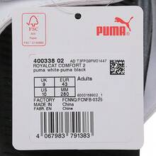 Puma 男女通用基本系列凉鞋/拖鞋，货号：40033802 - 黑與白 - 查看 8