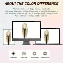 Chic Mixed Blonde 26" Curly Wig For Women - Natural Heat Resistant Synthetic Hair, Middle Part, Perfect For Daily Wear & Halloween Cosplay