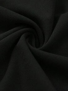Ladies' Fashion Polo Shirt - 黑色 - 查看 5