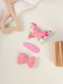 3 buc nou bomboane culoare bowknot delicat și drăguț agrafă accesorii de păr cleme pentru copii fete cadouri decorative
