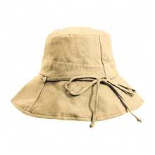 Breathable Cotton Bucket Hat With Adjustable Chin Strap - Fisherman Sun Hat For Outdoor, Summer & Casual Wear (Unisex)