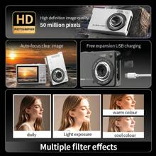 New 4k Digital Camera 2.8inch 700mah 16X Zoom Optical Zoom For Adult And Young People Students Cheap Video Photo Camera