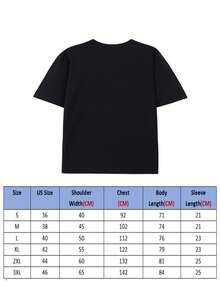 'HOMIES' Street Cool  Printed T Is Suitable For Good Friends Men'S And Women'S Black Cotton T-Shirts. Crew-Neck Undershirt With Clear Print. Simple Design, Neat Stitch And Thread. - 黑色 - 查看 3