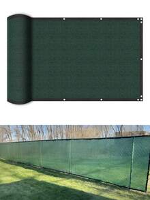 Verschlüsselter gewebter Balkon Sichtschutzschirm, Außen Beschattungs Trennwand, Schnellmontage Umrandung für Pavillon/Flur/Hof, UV-beständiges Design mit verstärkten Ringen, Terrassen/Hof Sonnenschutzvorhang, inklusive professionellem Montagezubehör, einzeln verkauft