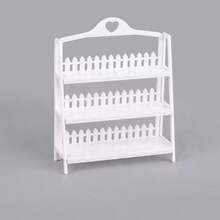 1pc Mini Shelf, Mini Storage Rack, Mini Food/Toy Rack, Mini Cactus Decoration, Fake Shelf, Mini Shelf Model, Miniature Model Decoration, Dollhouse Decor Accessory, Play House Toy, Fake Furniture Model - Multicolor - View 15