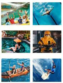 1/2 chiếc túi đựng điện thoại chống nước, túi đựng điện thoại chống nước đa năng, vỏ điện thoại chống nước có đệm khí, túi đựng điện thoại chống nước dùng cho bơi lội, bãi biển, phù hợp với điện thoại thông minh, thể thao ngoài trời, bơi lội, chụp ảnh dưới nước, unisex - Nhiều màu - Xem 6