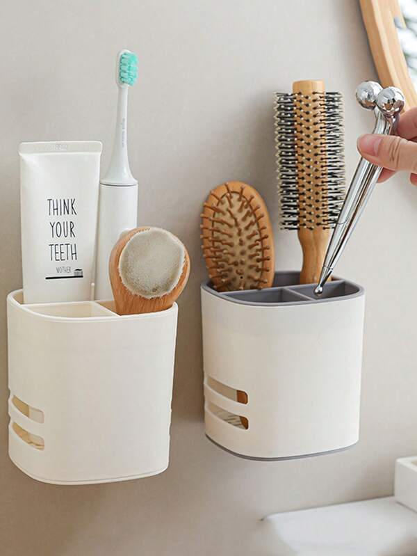 1 Stück multifunktionale Badezimmer Aufbewahrungsbox, geeignet für Badezimmerutensilien, Bürokosmetik, Stifte und Büromaterial, Küchenbesteck, Essstäbchen, einfach zu organisieren und aufzubewahren