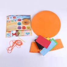 4pcs/6pcs/10pcs Handmade DIY Cap Materials Set, 3D Stereoscopic Adhesive Painting Hat, Early Educational Material Package For Children Multi, Boys And Girls Party Hat, Kindergarten Handmade Lesson Material Package, Random Style