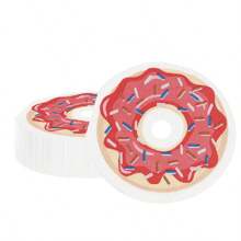 20 Stücke/40 Stücke/60 Stücke/Set, Donut-Servietten, Donut-Geburtstagsparty-Dekorationszubehör, 2 Lagen, Einweg-Papierservietten für Desserts und Getränke, geeignet für Abendessen, Babyparty, Geburtstag, Hochzeitsbraut, kokette Geburtstagsdekoration, 6.5x 6.5 Inches