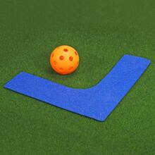Court Line Marker Set, Pickleball Court Marking Kit Pickleball Lines Throw Down Markers For Outdoor Court PVC Plastic Line Markers, Blue