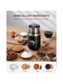 SHARDOR Adjustable Coffee Grinder Electric Herb Grinder Spice Grinder Coffee Be - 1 - View 6