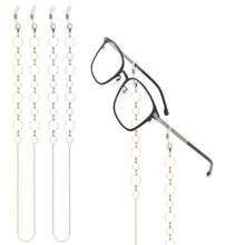 2 Packs Beaded Glasses/Mask Holder Chains - Adjustable Anti-Loss Retainer String For Reading Glasses, Sunglasses & Face Masks (Unisex)