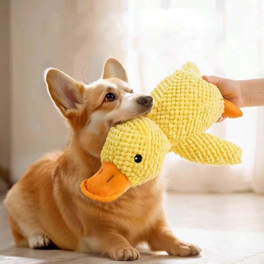 Juguetes masticables duraderos para perros, juguetes de peluche con chirrido para entrenamiento y alivio del aburrimiento para perros de raza pequeña/grande, adecuados para actividades al aire libre como viajes de fin de semana, playa