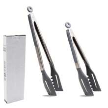 1pc Silicone High Heat Resistant Food Clip, Non-Stick Steak Tongs, Anti-Scald Food Clip, Suitable For Bbq, Salad, Pasta