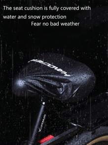 1 Stück wasserdichte Fahrrad Sattelabdeckung, Regenschutz Fahrrad Sattel, Sonnenschutzabdeckung für Rennrad/Mountainbike