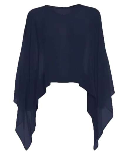 Capa nupcial, chal de boda para vestido de mujer de gasa elegante, tallas S y M