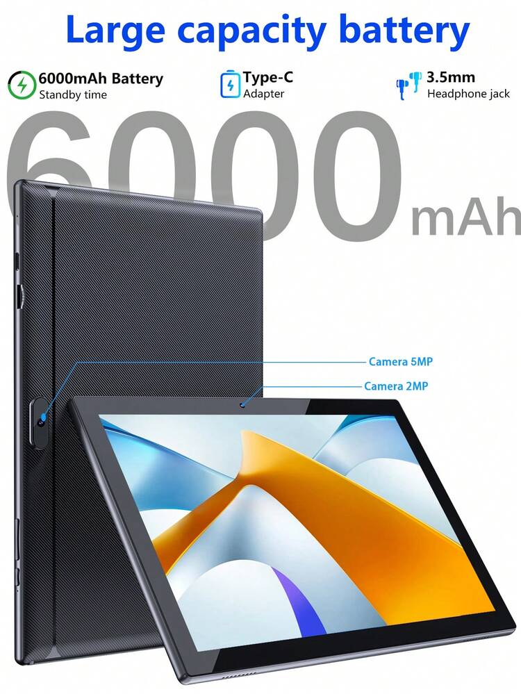 PEICHENG YQ10S Max 2-in-1タブレットPC、10インチAndroid 15
