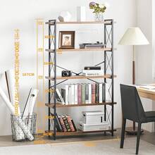 Bookcases - Un color de madera antiguo - Ver 3