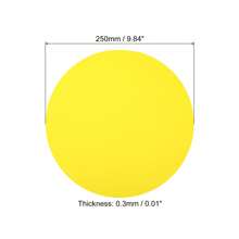 Round Cardboard Paper, Blank Disc Circles Slices For Party Decorations DIY Craft Arts Drawing Painting Writing