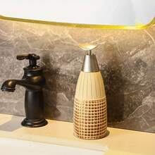 Vintage Creative Bathroom Shower Gel Dispensing Pump Bottle, Luxury Refillable Lotion Soap Container, Japanese-Style Ceramic Hand Wash Dispenser, Large Capacity Travel-Friendly Design For Kitchen Sink & Bathroom, Multi-Color Options Back To School - Vintage - View 16