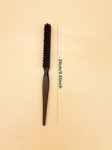 3/2/1 cái Lược tạo kiểu tóc, Lược đánh rối cho tóc phồng, tóc xoăn, Dụng cụ tạo kiểu tóc, Làm đẹp, Bộ tạo kiểu tóc Phụ kiện tóc - Len phẳng màu nâu sẫm 1pc - Xem 6