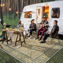 Bohemian Machine Washable Carpets Suitable For Living Room, Slip-Resistant Bedroom Rugs, Hallway Carpets, Vintage Patterned Rugs For Kitchen, Dining Room, Office - Bohemia - View 54