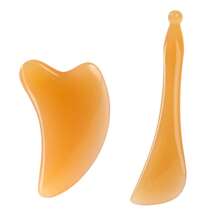 Facial Massager Face Scraping Gua Sha Board Resin Face Massage Roller For Neck Eye Promote Blood Circulation Skin Care Tools
