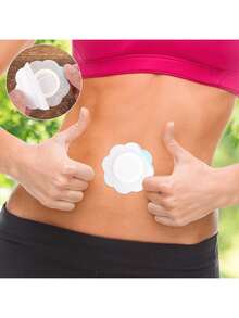 120 pezzi Cerotti ombelicali monouso all'olio di ricino, Cerotti avvolgenti all'olio di ricino, Cerotti ombelicali all'olio di ricino, 90/60/30/10/2 pezzi Cerotti ombelicali traspiranti in tessuto non tessuto, Cotone organico ad alta assorbenza e autoadesivo, Senza necessità di lavaggio, Facile da usare - Adatto a tutti i tipi di pelle (Senza olio di ricino) - Multicolore - Visualizzare 4