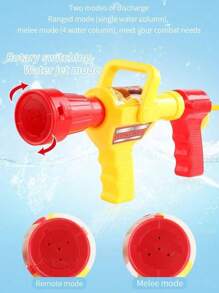 Set antincendio per bambini e bambine, con estintore riempibile d'acqua e attrezzatura da pompiere, tuta antincendio, strumenti antincendio, zaino antincendio, gilet da ingegnere con accessori abbinati. Adatto per uso all'aperto, in casa, per spettacoli teatrali, giochi di ruolo sulla spiaggia e in acqua, feste di Carnevale, costumi e giocattoli