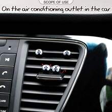 Cute Soot Sprites,35 Pcs Automotive Interior Decoration Accessories Car Rearview Mirror And Dashboard,Cute Anime Decor Home Garden Office,Funny Ornament Gifts(Black) - 黑色 - 查看 3
