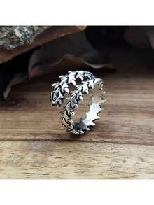 1pc Vintage Ins Style Adherence Men's And Women's Rings With Branches Thorns Couples' Ring Gifts Fashion And Personalized - Multicolor - View 10