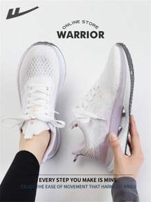 WARRIOR Warrior Fashionable Retro Sports Shoes For WomenSpring And SummerLightweight Comfortable Breathable Running Shoes Modest Style Casual Yet Sleek Sneakers Applicable Throughout The Year Wear-Resisting All-Day Wear Training Sneakers Soft Sole
