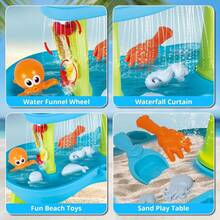 Luxury Beach Water Table For Kids - Multicolor - View 4