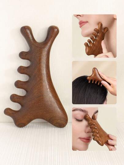 1把天然檀香木宽齿梳，多功能头部和面部按摩器，面部提拉刮痧工具，防静电，返校季，旅行度假必备，女士美发配件，梳子，发刷，边缘梳，梳头，梳子，梳理头发，解结梳，球形梳，迷你发刷，发刷套装，木梳，发刷，发刷，梳子，梳子，后梳，发刷，边缘梳，梳头，梳理头发，梳子，发刷套装，梳理头发，迷你发刷，解结梳，发刷，美发产品，美发工具，美发用品，护发，卷发梳，理发师，理发配件，美发设备，旅行必备，发型，美发，发刷，后梳，造型梳，卷发梳，边缘梳，梳子，梳头，发刷套装，梳理头发，卷发梳，解结梳，发刷女性、头发、旅行、美发产品、美发工具、美发用品、理发师、理发配件、理发店、美发设备