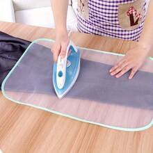1PC Of Heat-Resistant And Heat-Insulating Ironing Cloth, Household Ironing Cloth, High Temperature Resistant And Heat-Insulating Cloth, Ironing Bucket, Ironing Board, Ironing Clothes, Protective Pad, Heat-Insulating Net, Heat-Resistant Pad - White - View 4