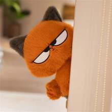 25cm/9.84in Sassy Cat & Mole Duo Plush Toys-Ultra-Soft Stuffed Animals With Attitude Expressions | Poseable Desk Companions & Stress Relief Fidget Toys For Kids Adults Collectors,Perfect Room Decor,Birthday Gift,Mother's Day Gifts, Wedding Season,Thanksgiving, Christmas Gifts
