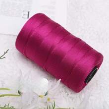 2.5mm X 218yards Flat Polyester Ribbon Yarn For Knitting & Crochet, Polypropylene Tassel Cord For Sun Hats, Bags, Wallets, Shoes, Mats, DIY Crafts, Decoration Projects - Multicolor - View 45