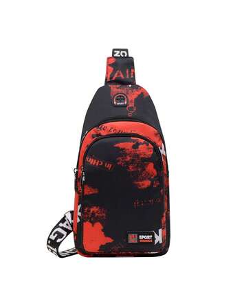 Men's Chest Bag Casual Waterproof Shoulder Bag Fashion Senior Sense Of Large Capacity New Hot