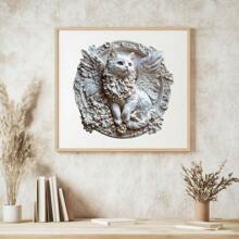 Rompecabezas de madera asimétrico en forma de gato ángel, juguete de rompecabezas único para fiestas, decoración artística, rompecabezas mágico de escritorio, juguete educativo para niños, regalo para el Día de la Madre/Padre, regalo de graduación