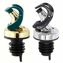 2个自动开/关壶嘴，镀金油瓶盖，自开式重力油瓶壶嘴，酱油瓶壶嘴 - 彩色 - 查看 10