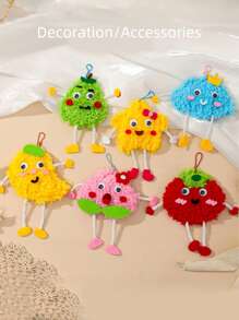 1 Pc Felt Fruit Handmade Craft, Non-Woven Fabric Sewing Fun, Decorative Hanging Accessory, Creative DIY Craft Kit, Educational Toy For Children